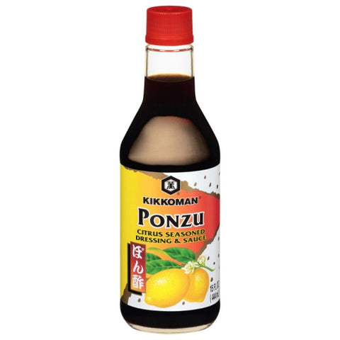 KIKKOMAN Ponzu Citrus Seasoned Dressing & Sauce  15oz(444ml)