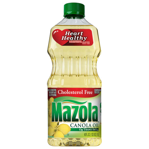 VEGETABLE CANOLA OIL MAZOLA   40FLOZ