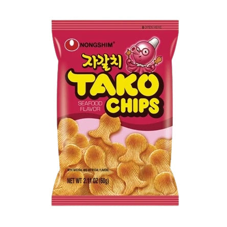 Nongshim Tako chips seafood flavor 60g