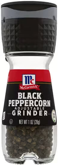 CJO BLACK PEPPERCORNS GRINDER   35g
