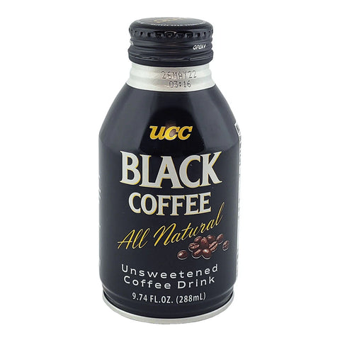 Ucc Black Coffee Drink Can 288   288ml