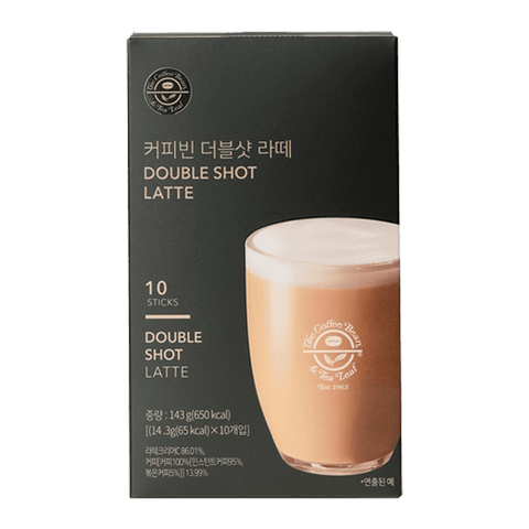 COFFEE BEAN Double Shot Latte Coffee  14.3g*10