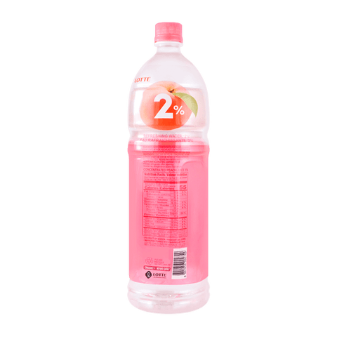 LOTTE 2% PEACH 1.5L   1.5L