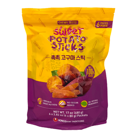 DRIED SWEET POTATO STICKS 80g*6