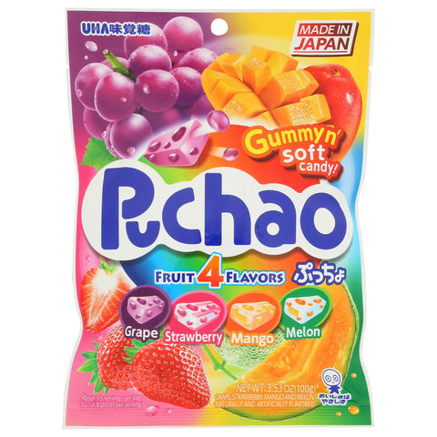 PUCHAO FRUIT SOFT CANDY   3.53OZ
