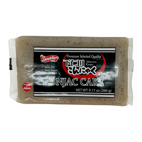 KONJAC CAKE SHIMONITA BLACK 9.17oz