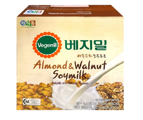 J ALMOND N WALNUT SOY MILK 16P   190ml16