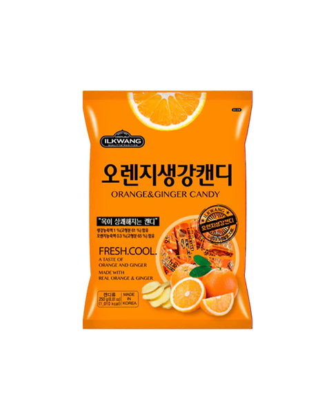 ILKWANG Orange & Ginger Candy 250g