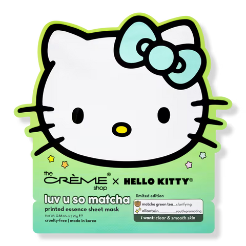 TCS HELLO KITTY SHEET MASK   EA