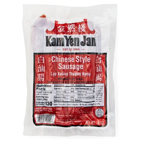 Kam Yen Jan Chinese Sausage 14oz