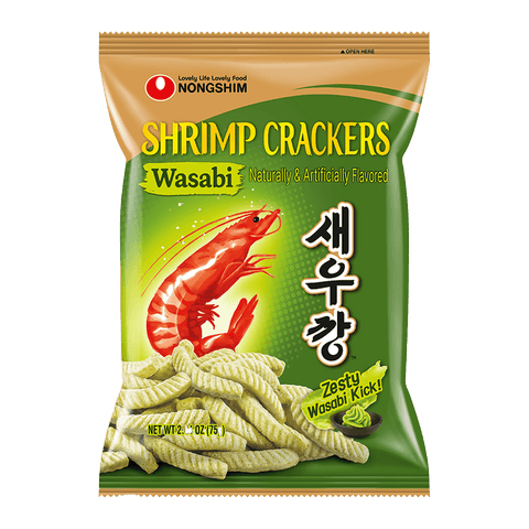 test title NS SHRIMP CRACKER WASABI 75g   75g
