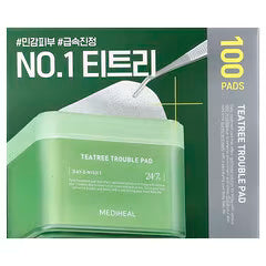 MEDIHEAL Teatree Trouble Pad   170ml