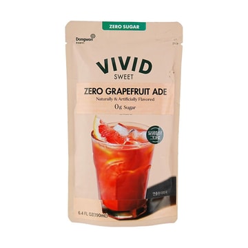 VIVID Zero Grapefruit Ade  190ML