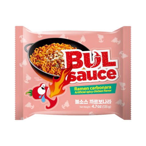 BULSAUCE STIR-FRIED RAMEN CARBONARA  134.5g*4