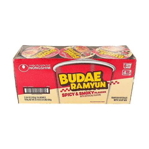 Big Bowl Budae Ramyun 6   (101G X 6 X 1)
