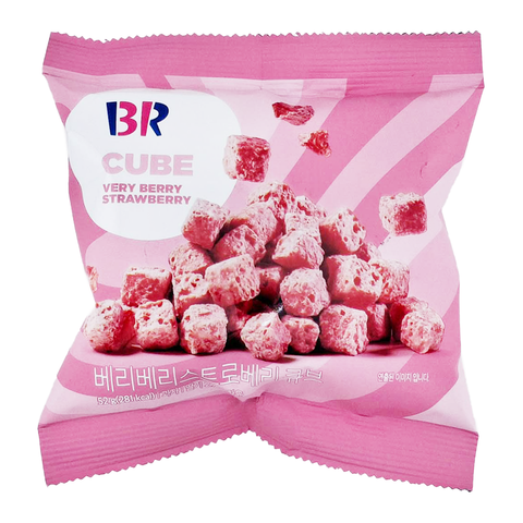VERY BERRY STRAWBERRY CUBE   52G