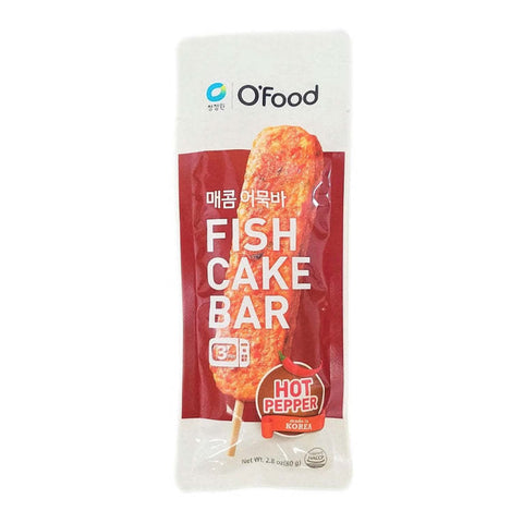 [Pickup-Only] CJO  FISH CAKE BAR HOT PEPPER   80g