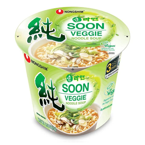 NONGSHIM  SOON VEGGIE NOODLE 6   75g