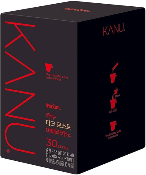 KANU COFFEE MINI DARK ROAST AMERICANO   0.9G*30st