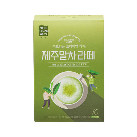 JEJU MATCHA LATTE NCW   18g * 10
