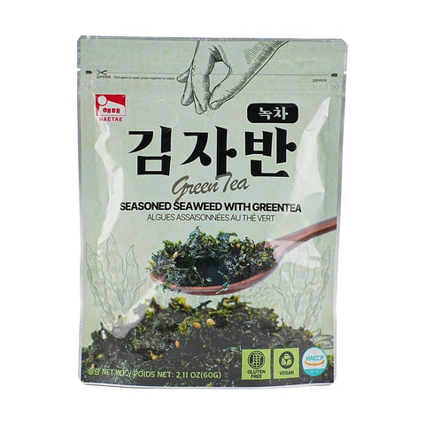 SEASONED SEAWEED GREENTEA   60g