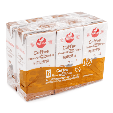 SEOUL  COFFEE MILK 190ml6   190ml6