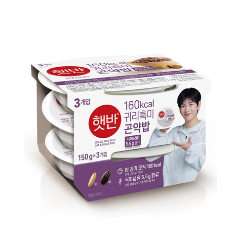 CJ)BLACK KONJAC RICE   150g*3