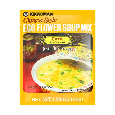 KIKKOMAN EGG FLWR SP MX CORN 1   1.3oz