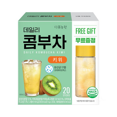 Daily Kombucha Kiwi AILY KOMBUCHA KIWI   5g*20T