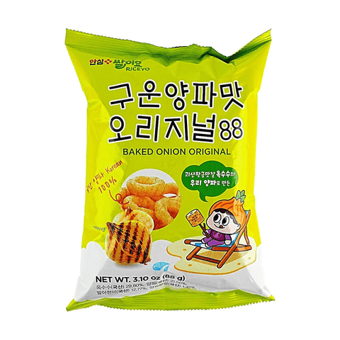 Riceyo Baked onion original corn snack 88g