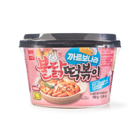 HOT CHICKEN CARBONARA TOPOKKI   169g