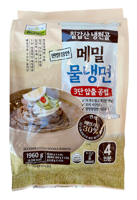 BUCKWHEAT COLD NOODLE IN BROTH 1.96kg