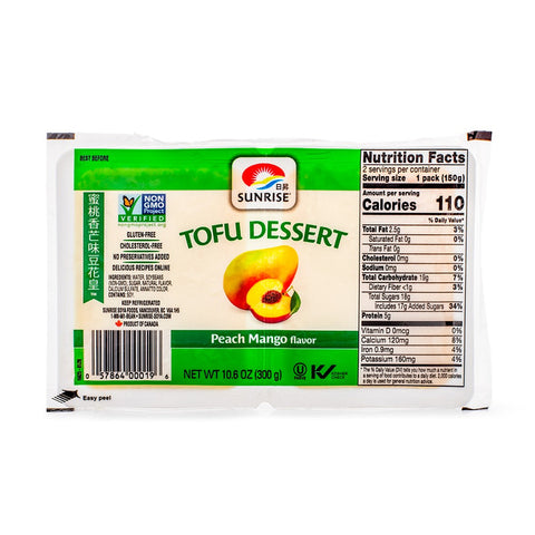 [Pickup-Only] TOFU DESSERT PEACH&MANGO   10.6OZ