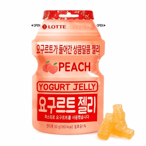 YOGURT GUMMY PEACH 50g