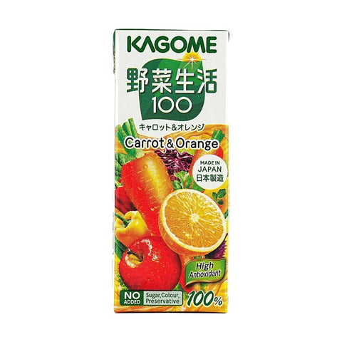 KAGOME CARROT & ORANGE JUICE 6.76oz