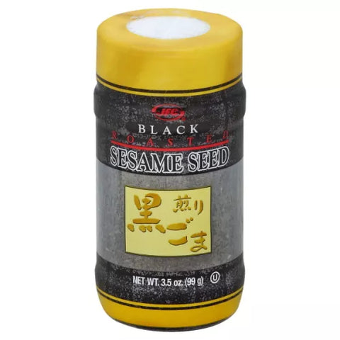 JFC BLACK ROASTED SESAME SEED 3.5OZ
