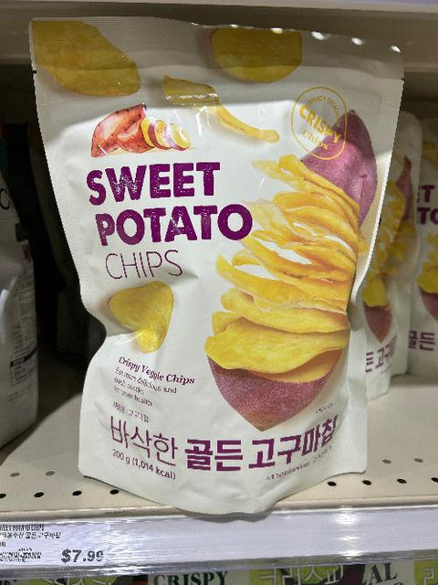 SWEET POTATO CHIPS   200G