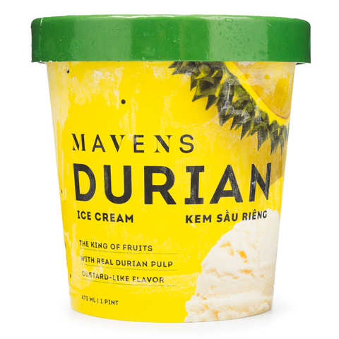 [Pickup-Only] MAVENS DURIAN ICE CREAM   414ml