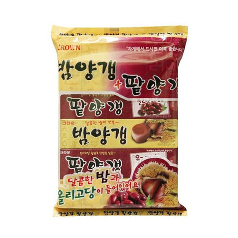 CROWN  RED BEANCHESTNUT JELLY   550g