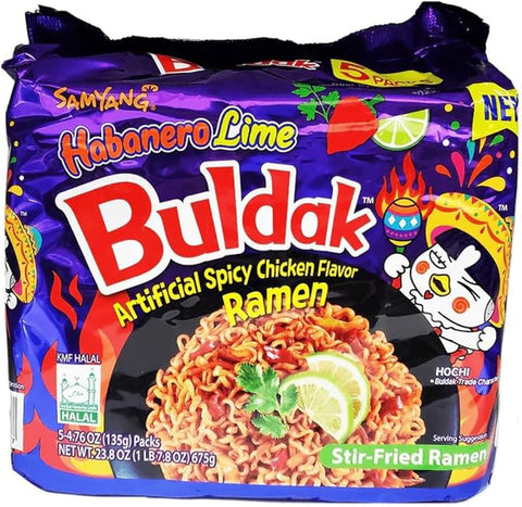 HABANERO LIME BULDAK MULTI   135g * 5