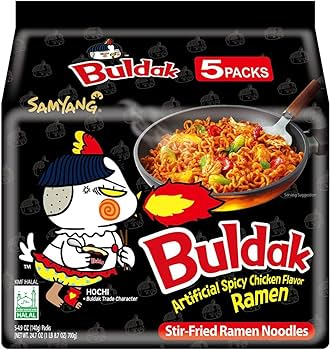 SY HOT CHICKEN STIR FRIED RAMY   140g*5