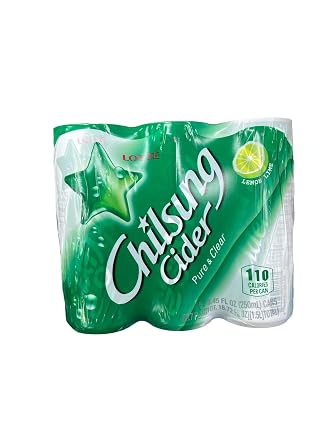 LOTTE CHILSUNG CIDER 250ml*6   250ml*6