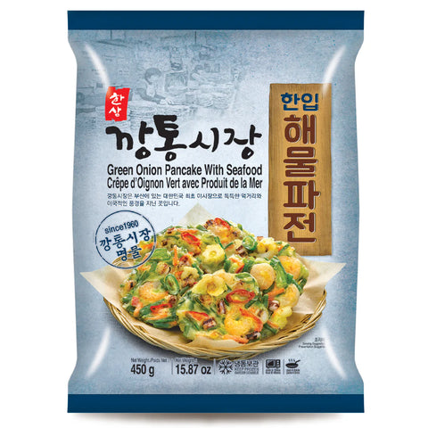 [Pickup-Only] GREEN ONION PANCAKE w SEAFOO   450G