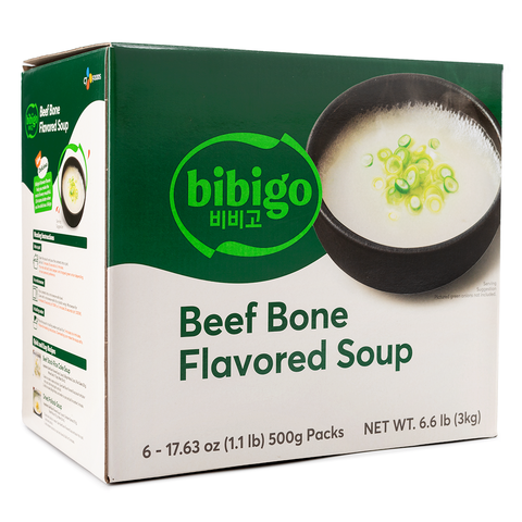 Beef Bone Soup Broth BOX (6pcs 500G/6개