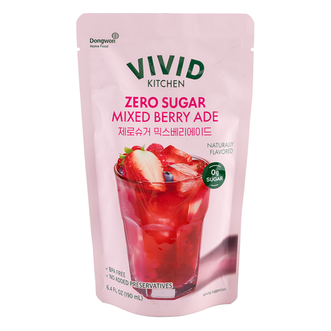 VIVID Zero Sugar Mix Berry Ade  190ML