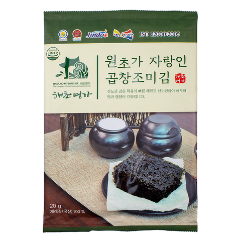 ROASTED SEASONED SEAWEED GOPCH   20g