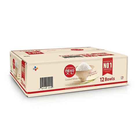 CJ Cooked White Rice BOX 12PAC   210g*12