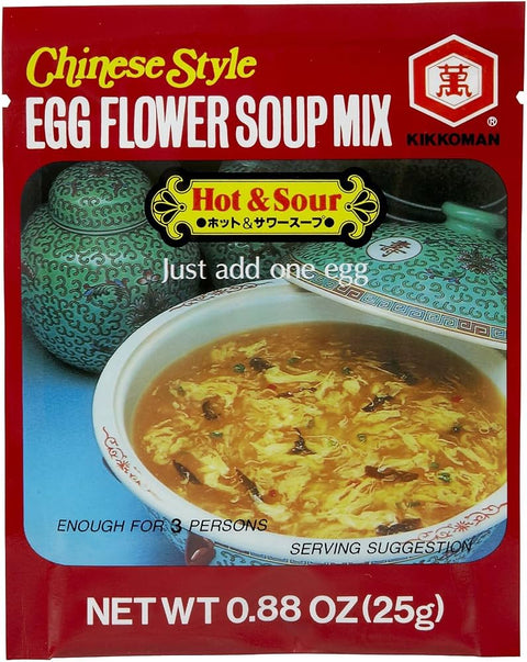 KIKKOMAN EGG FLWR SP HTSOUR   0.88oz