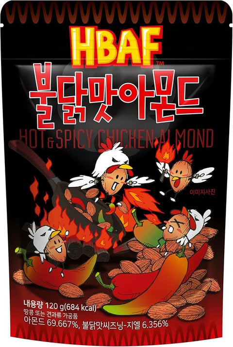 Hot & Spicy Chicken Almond 120g