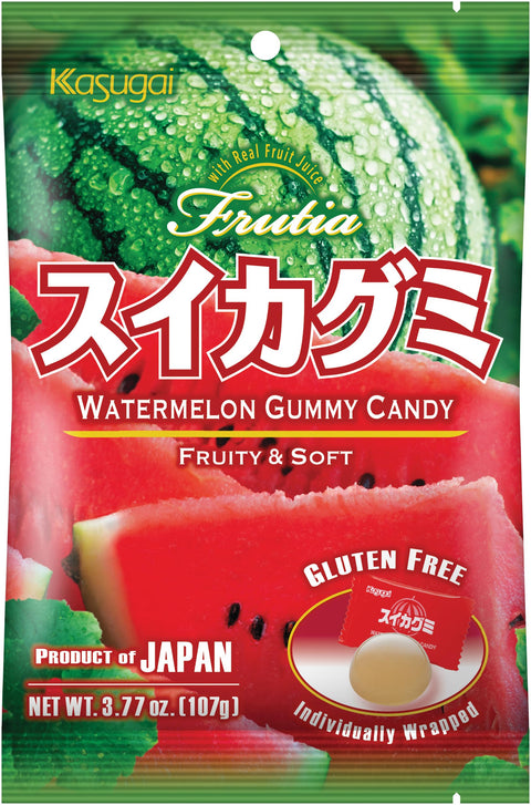 Kasugai Watermelon Gummy Candy   107Gr